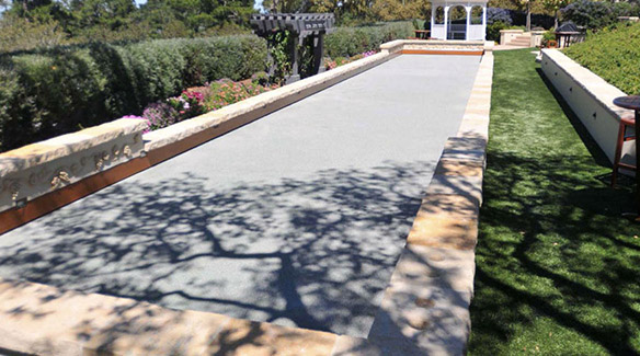Backyard Bocce Courts Outdoor Bocce Court Construction Sport Court MN